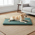Nuzzlenest Orthopedic Dog Crate Pad - Waterproof Foam Liner - Mint Leaf